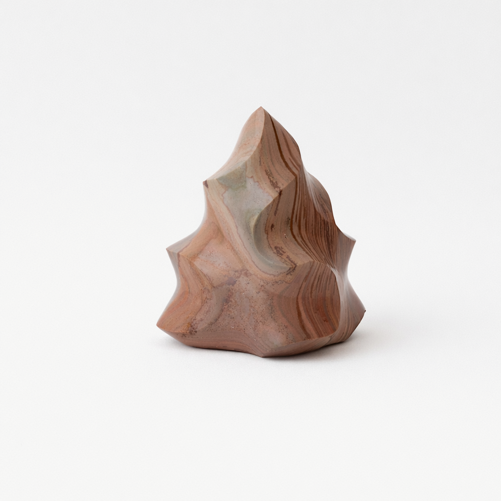 Multi-Stone Sculpted Mineral Decor